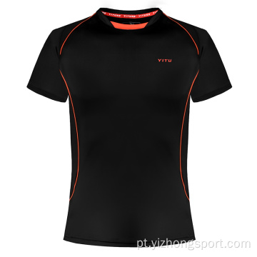 Moisture Wicking Dry Fit T Shirt Black